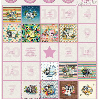 September Bingo Card