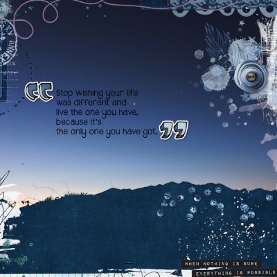 Bingo - words to live by