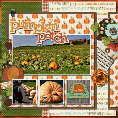 Pumpkin Patch - Bingo - Lucky 13