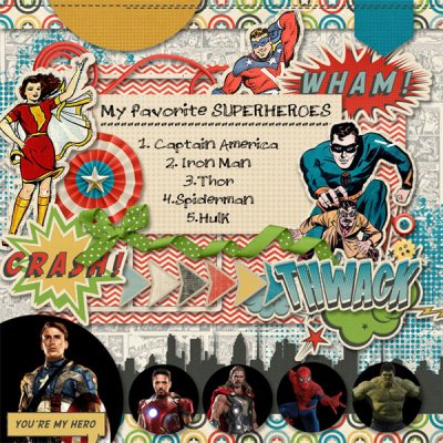 Bingo Oct22: 'Superheroes'