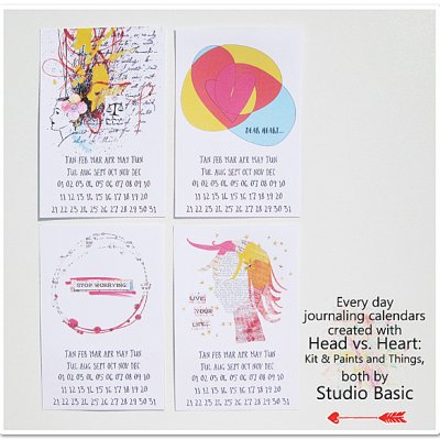 Everyday journal calendars