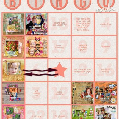 Bingo Tracker Oct.