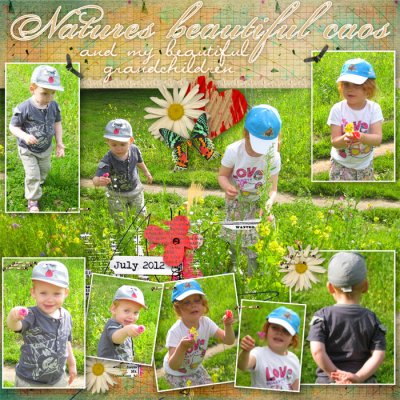 Beautiful caos and grandchildren