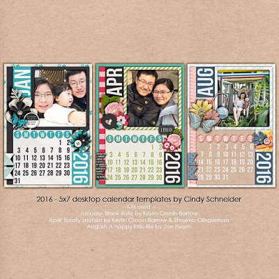 2016 calendar