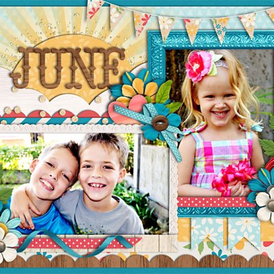 2016 June Calendar Page