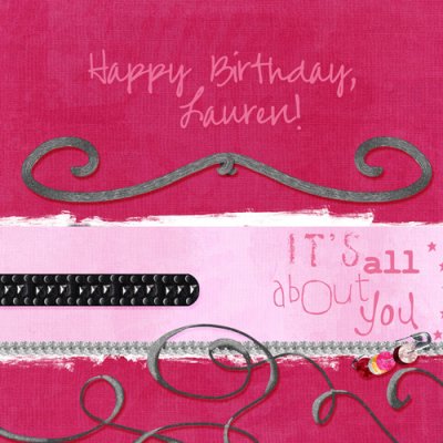 Happy Birthday, Lauren!