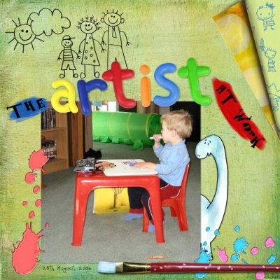 The Artist at Work