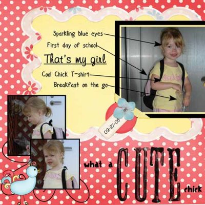 Cute chick