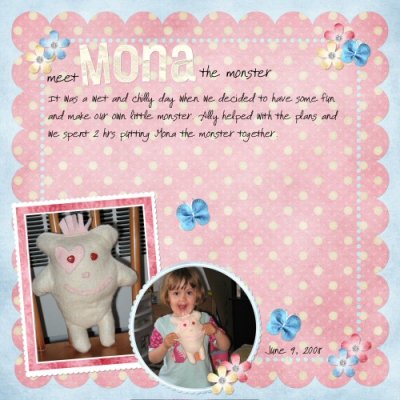 meet Mona the monster