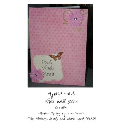 Get Well Soon card