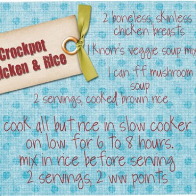 Favorite Recipes jack's Blackboard album