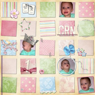 Caitlyn is 1!