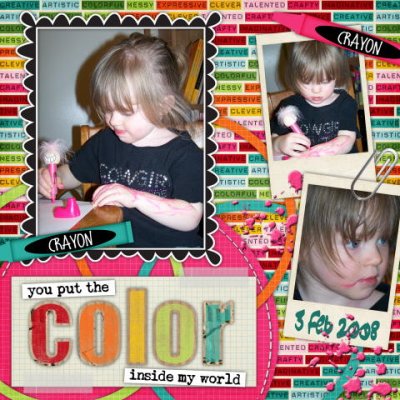 You Color My World
