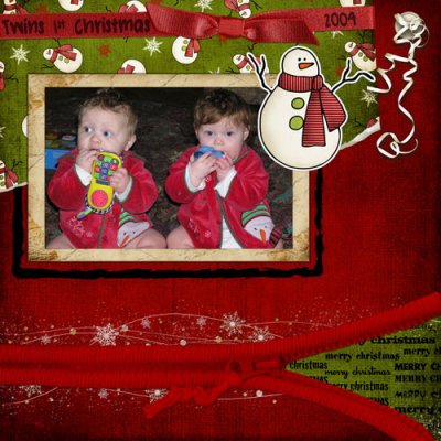 Twins 1st Christmas