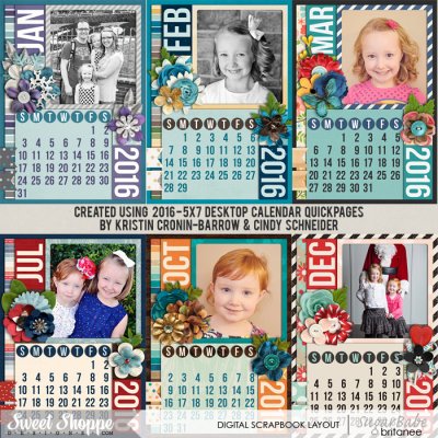 5x7 calendar