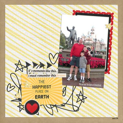 Disneyland -- DSD 2015 Spin A Lift Train