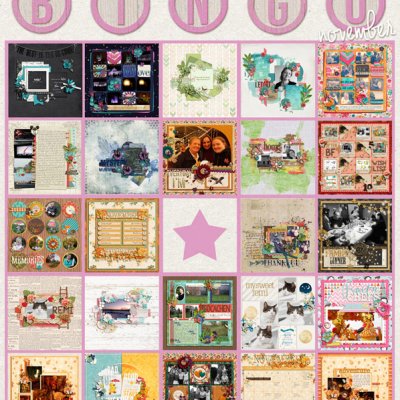 November 2015 Bingo Card