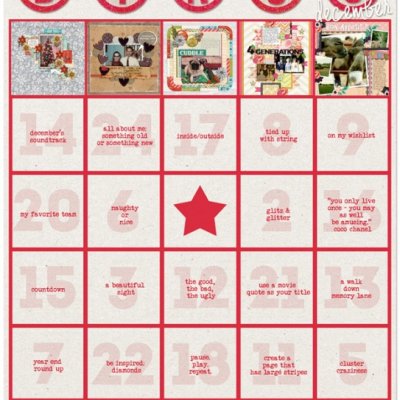 Bingo Card December