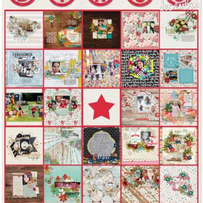 Completed Dec 2015 Bingo Card