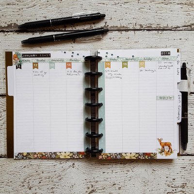 Jan 2016 Planner Inserts