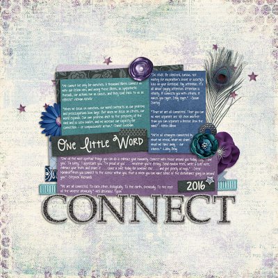 Connect -- 2016 One Little Word
