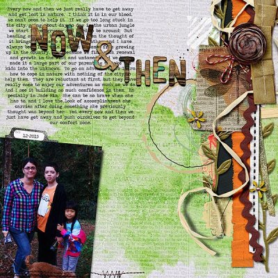 now and then