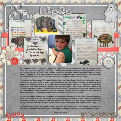 H is for Hippo