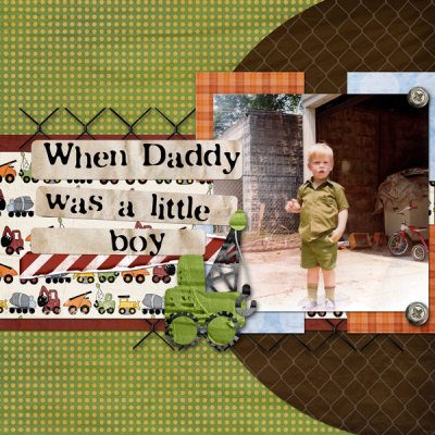 When Daddy Was a Little Boy