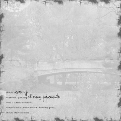 Chasing Pavements