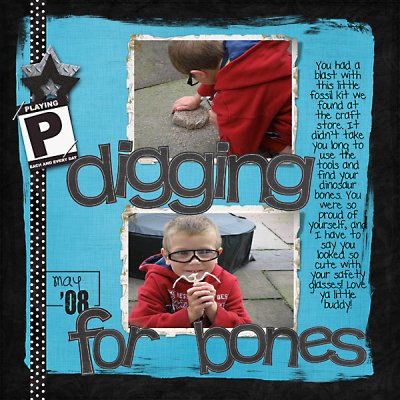 digging for bones
