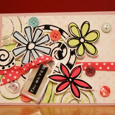 Girls Rule - Thankyou Card