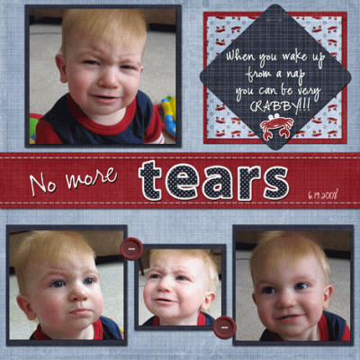No more tears