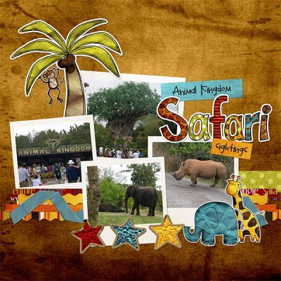 Animal Kingdom Safari Sightings