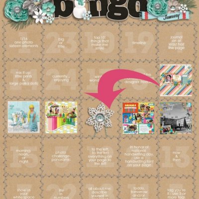 Jan Bingo Card