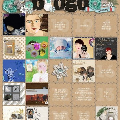 Bingo card January
