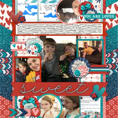 Feb 2016 Bingo 12 One Little Word Sweet