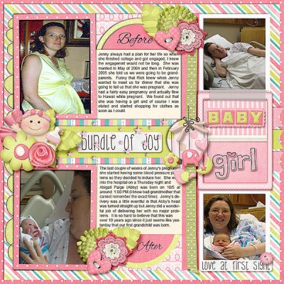 Pregnant & Delivery of Abby