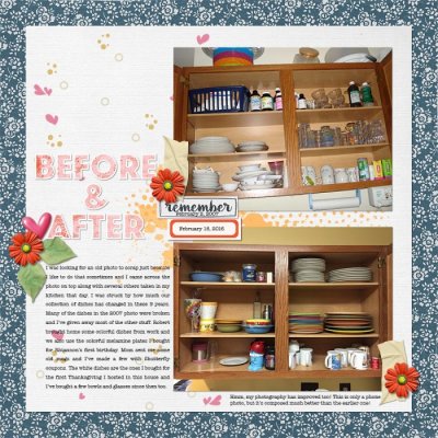 Challenge: Before-After - Cabinets