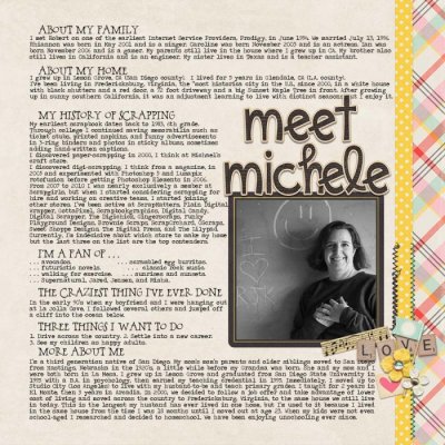 staff interview inspiration challenge - Meet Michele