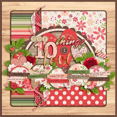 Bingo Challenge #10 - Top 10 Things I Love...