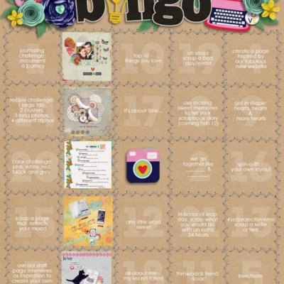 February Bingo Card