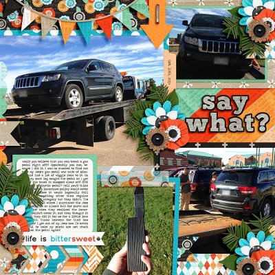 Bingo Challenge #19 - Oh Snap! Scrap a Bad Day/Event