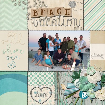 Beach vacation2013 cover