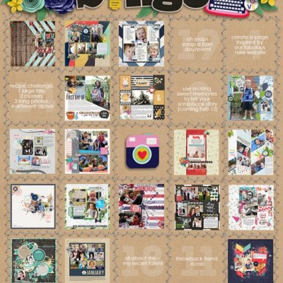 February Bingo Card