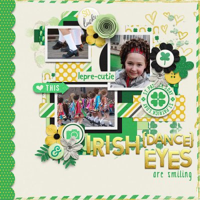 Irish Dance Eyes