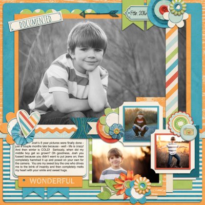 Capturing Life March Layouts