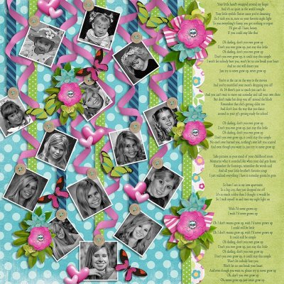 Never grow up bingo #13 ribbons