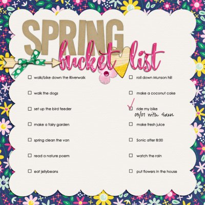 Spring Bucket List