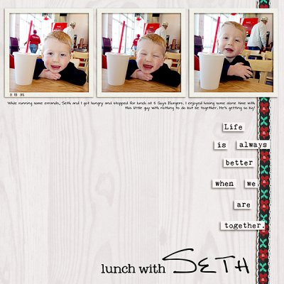 Lunch with Seth