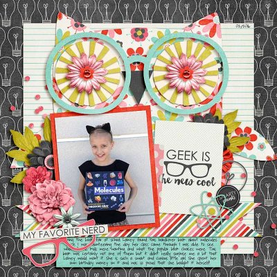 March Bingo Challenge #14: Scrap Something Nerdy